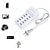 Недорогие Беспроводные зарядные устройства-Многопортовое зарядное устройство 50 Вт, порт USB 10, 10 А, быстрая зарядка, мобильный телефон, планшет, умный распределительный штекер 5v2.4a
