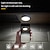 cheap Cabinet Light-8LEDs Motion Sensor Light LED USB Night Light Kitchen Bedroom Stair Cabinet Hallway Closet Closet Night Light Charging Light