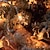 abordables Luces de cadena de vacaciones-Luces de cadena de hadas de copo de nieve de alce de Navidad LED 6 m 3 m 1,5 m luces de estrella de árbol de Navidad fiesta de Navidad de año nuevo decoración de jardín de casa de vacaciones luces