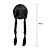 abordables Perruques de personnages de films-Perruques de cosplay Noir Lisse Cheveux synthétiques Long Perruques Fille Perruques Pour la fête