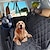 cheap Dog Beds &amp; Blankets-Car Mounted Pet Mat 4-in-1 Multi-purpose Pet Rear Seat Dog Mat Anti Dirt Car Mounted Rear Dog Litter Mat