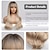 abordables Pelucas sintéticas de moda-ombre rubio cabello largo y rizado cabello largo con flequillo apariencia natural peluca sintética resistente al calor fiesta diaria adecuada para mujeres de moda 26 pulgadas