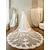 رخيصةأون طرحات الزفاف-طبقة واحدة حافة مزينة بالدانتيل / دانتيل الحجاب الزفاف حجاب الكاتدرائية مع تطريز / زينة / شىء صغير براق 137،8 في (350cm) تول