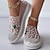 cheap Women&#039;s Slip-Ons &amp; Loafers-Women&#039;s Slip-Ons Loafers Bling Bling Shoes Plus Size Fantasy Shoes Daily Solid Color Summer Rhinestone Imitation Pearl Flat Heel Round Toe Fashion Casual Mesh Loafer White Pink