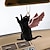 ieftine Pandative Auto și Ornamente-halloween la modă pisică neagră pisică zburătoare pandantiv mașină pandantiv brad de Crăciun cadou cadou de vacanță breloc pandantiv pandantiv geantă