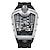 お買い得  クォーツ腕時計-男性 クォーツ クリエイティブ ファッション ビジネス 腕時計 ダイビング 防水 デコレーション ソフトシリコーン 腕時計