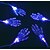 abordables Luces decorativas-luces de cadena solares de halloween al aire libre impermeable murciélago fantasma araña cráneo luz de mano 6.5m 30leds 8 modos halloween patio patio jardín balcón cerca halloween fiesta al aire libre