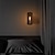 baratos Candeeiros de Parede de interior-arandela de parede marrom vintage luminárias de arandela com base e26, lâmpada de montagem em parede rústica de metal, arandelas de parede interiores modernas para quarto de corredor 110-240v