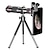 お買い得  水平器・レベル-48x 超望遠ズーム携帯電話レンズ強力な単眼金属望遠鏡モバイル HD 望遠レンズキャンプ用三脚付き
