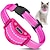 economico Addestramento e accessori educativi per cani-corteccia rosa antiabbaio per gatti che previene il miagolio 5 livelli di allenamento progressivo - sicuri &amp; riflettente
