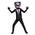 baratos Cosplay de Vídeo-jogos-Skibidi traje de banheiro para menino e adulto tv homem cinegrafista cosplay criança macacão de videogame para o dia das bruxas com máscara
