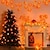 cheap Halloween Lights-Red Maple Leaf USB String Lights Halloween Thanksgiving and Fall Decorations for Home Party and  Autumn Atmosphere Decoration