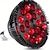 baratos Lâmpadas LED de Foco-1pç 54 W luz de terapia E26 / E27 18 Contas LED Vermelho 110-240 V