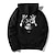 voordelige Halloween Hoodies &amp; Sweatshirts-Voor heren Doodskoppen Grafische prints Trui met capuchon Hoodies Sweatshirt Streetwear Ontwerper Lange mouw Capuchon Dagelijks Sport Zwart Wijn Afdrukken Lente &amp; Herfst Ontwerper