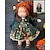 levne Panenky-waldorfská panenka panenka umělkyně ručně vyráběná mini dress-up panenka kutilství halloween dárek