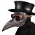 halpa Halloween-maski ja rekvisiitta-halloween steampunk rutto lääkäri linnun nokka naamio, pitkä nenä linnun nokka varis naamio, cosplay höyryasu rekvisiitta ja tarvikkeet