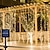 cheap LED String Lights-Lanterns Led Curtain Lights 3*3 Meters Colorful Lights Starry Icicle Lights Christmas Lights