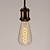 abordables Ampoules incandescentes-rétro edison ampoule e27 220v 40w ampoule st64 filament vintage ampoule incandescent spirale lampe