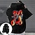 cheap Men&#039;s Graphic Hoodie-Dragon Hoodie Mens Graphic Zip Up Hoodies Jacket Red &amp; Black Hooded Animal Print Sports Outdoor Casual Daily Streetwear Designer Spring Cotton Summer