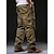 cheap Cargo Pants-Men&#039;s Cargo Pants Cargo Trousers Hiking Pants Pocket Plain Comfort Breathable Outdoor Daily Going out 100% Cotton Fashion Casual Army Yellow Black Micro-elastic