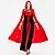 preiswerte Damenkostüme-Rotkäppchen Halloween Cosplay Kostüm Partykostüm Maskerade Mittelalterlich Erwachsene Damen Karneval Maskerade Party Halloween Maskerade Einfache Halloween-Kostüme Verkleiden
