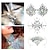 cheap Personal Protection-One Pair Resin Diamond Tattoo Stick Performance Makeup Chest Stick Diamond Bar Carnival Party Chest Decoration