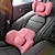 cheap Car Seat Covers-Car Headrest Memory Foam 3d Wrap-Around Pillow Neck Pillow Car Four Seasons Universal Seat Waist Back Cushion