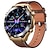 voordelige Smartwatches-Slimme horloge 1.5 inch(es) Bluetooth Compatibel met: Android iOS IP 65 Waterbestendig