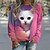 cheap Hoodies &amp; Sweatshirts-Women&#039;s Sweatshirt Pullover Sports Basic Pink Cat Street Casual Round Neck Top Long Sleeve Fall &amp; Winter Micro-elastic