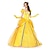 cheap Movie &amp; TV Theme Costumes-Sleeping Beauty Beauty and the Beast Princess Belle Flower Girl Dress Tulle Dresses Women&#039;s Movie Cosplay Cosplay Costume Party Yellow Halloween Carnival Dress Petticoat