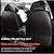 cheap Car Seat Covers-Leather PU Car Seat Cover  For Full Set Wear-Resistant Comfortable Easy to clean for SUV / Truck / Van