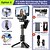 preiswerte Selfie-Sticks-Desktop Gimbal Selfie Stick Stativ Stabilisator mit Licht Fernbedienung folgen faltbar für Smartphone iPhone 13 Xiaomi für Video Q18