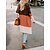 cheap Sweaters &amp; Cardigans-Women&#039;s Cardigan Sweater Jumper Ribbed Knit Patchwork Tunic Open Front Geometric Daily Going out Stylish Casual Fall Winter Blue Orange S M L