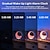 cheap Speakers-WiFi Smart Alarm Clock Wake Up Light Workday Alarm Clock 15W Fast Wireless Charger Bluetooth Speaker RGB Bedside Night Light Works with Alexa Google Home Desk Lamp