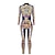 preiswerte Schädel &amp; Knochen-Totenkopf Halloween Cosplay Kostüm Ganzkörperanzug Bodysuit Einteiler Kinder Erwachsene Damen Karneval Maskerade Leistung Party Einfache Halloween-Kostüme Verkleiden