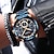 abordables Relojes de Cuarzo-Reloj curren para hombre, relojes de cuarzo deportivos de lujo de marca superior para hombre, reloj de pulsera cronógrafo resistente al agua de acero completo, reloj masculino