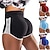 abordables Shorts de yoga et motards-Femmes Shorts de motard Jambières courtes Fesses plissées Lifting des fesses plissées Maille Lifting des fesses Contrôle du ventre Taille haute Entraînement en salle Course Fitness Shorts Bas Couleur