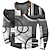 Недорогие мужская футболка хенли-Графика Контрастных цветов геометрический Мода Оригинальный рисунок Классический Муж. 3D печать Вафельная рубашка Henley Повседневный стиль Классический на открытом воздухе Повседневные Футболка