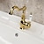 cheap Bathroom Sink Faucets-Bathroom Faucet Sink Mixer Basin Taps with Cold and Hot Hose, Deck Mounted Vessel Tap