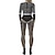 preiswerte Schädel &amp; Knochen-Totenkopf Halloween Cosplay Kostüm Bodysuits Ganzkörper-Catsuit Karnevalskostüm Ganzkörperanzug Einteiler Cosplay Kinder Erwachsene Damen Maskerade Party Halloween Einfache Halloween-Kostüme