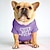 billige Hundeklær-franske kampklær vår sommer sommerklær vår valp t-skjorte bago shappie bulldog kortermet teddy stripe