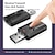 preiswerte USB-Hubs-Mini-USB-Bluetooth 5.0-Audioempfänger-Sender 4-in-1-Mini-3,5-mm-Klinken-Aux-Cinch-Stereo-Musik-Wireless-Adapter für TV-Auto-PC
