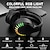 billiga TWS helt trådlösa hörlurar-trådlösa bt-hörlurar med brusreducering hifi stereoljud mikrofon djup bas protein öronskydd regnbåge rgb bakgrundsbelysning återuppladdningsbart headset över örat för pc mac spel reseklass hemmakontor