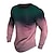 cheap Men&#039;s 3D Tee-Color Block Striped Designer Retro Vintage Men&#039;s 3D Print T shirt Tee Graphic Tee Outdoor Daily Vacation T shirt Pink Blue Purple Long Sleeve Crew Neck Shirt Spring &amp; Summer Clothing Apparel S M L XL