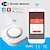 cheap Smart Appliances-Tuya Smart Life WiFi Function Family Parlor Child Room Home Kitchen Smoke Detector PIR Sound Alarm Sensor Shop Fire Inspection