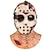 halpa Maskit-Jason Vorhees / Jason Voorhees Halloween Naamio / Halloween rekvisiitta Hauska Pelottava puku Aikuisten Miesten / Naisten Halloween / Karnevaali Helppoja Halloween-asuja Pukeudu
