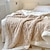 tanie Koce i narzuty-Jednolity kolor zagęszczony ciepły dwuwarstwowy jagnięcy kaszmirowy żakardowy koc biurowy koc na drzemkę sofa cieplej super miękkie koce