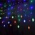 お買い得  ハロウィンライト-ハロウィーンの飾り 3.5m 96LED LED つららカーテンストリングライト、3D パンプキン ゴースト ランタン ホームパーティー用 ホリデーライト EU 米国 AU 英国プラグ