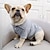 economico Vestiti per cani-vestiti per animali domestici fa niu vestiti bel marchio di moda grigio ricamo completo piccola camicia fa dou cane da compagnia cane keji