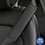 cheap Car Seat Covers-2PCs Fiber Leather Embossed Car Seat Belt Shoulder Protector Protective Cover Safety Belt